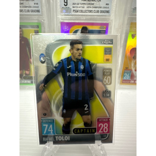 2021-22 Topps Chrome Match Attax UEFA Champions League Soccer Cards Atalanta