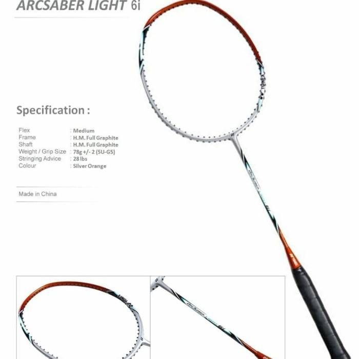 ไม้แบดมินตัน-yonex-รุ่น-arcsaber-light-6i