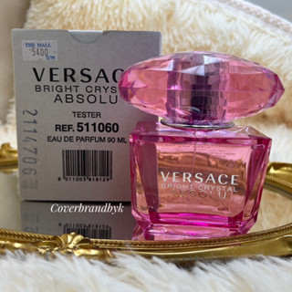 [ห้างไทยทั้งร้าน💯]VERSACE Bright Crystal Absolu EDP ขนาด 90 มล. [กล่องเทสเตอร์]