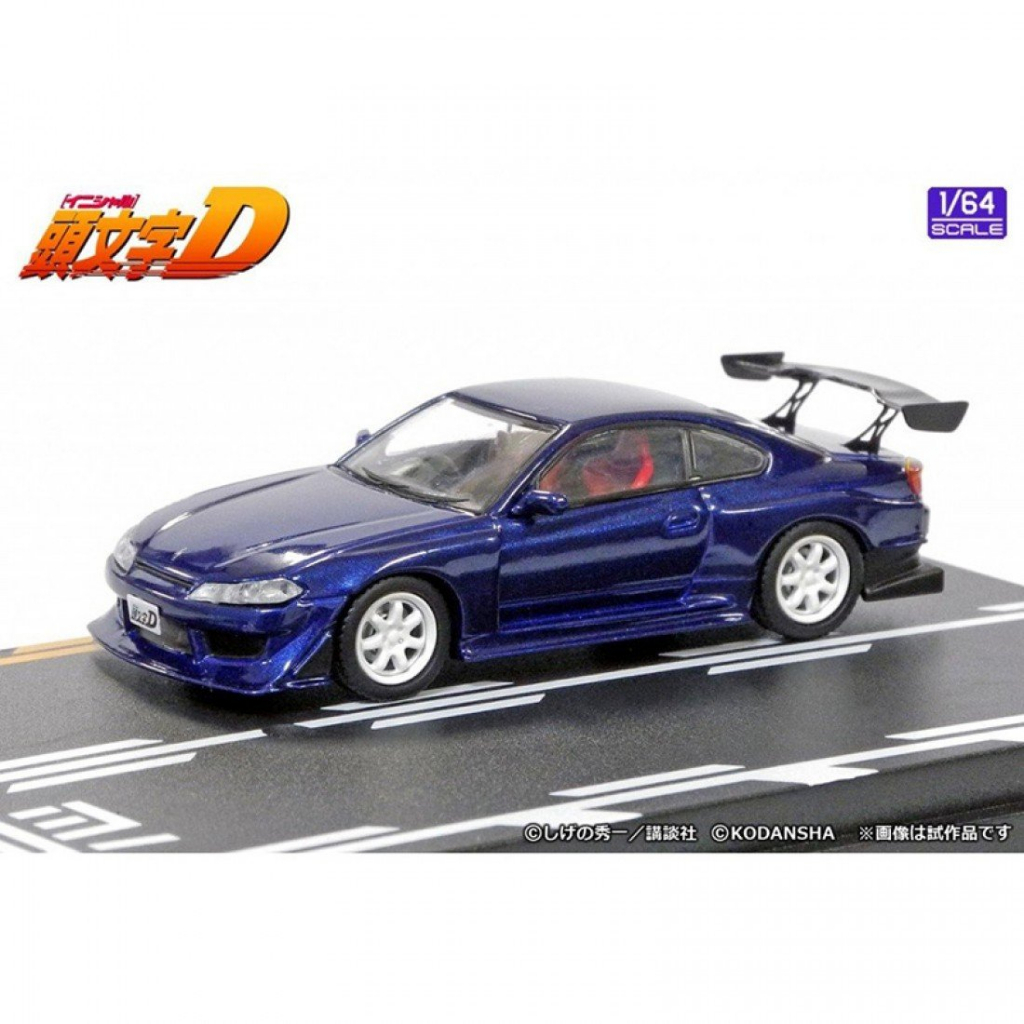 modelers-md64204-1-64-initial-d-set-vol-4-ryuji-ikeda-nissan-fairlady-z-z33-vs-hiroya-okuyama-nissan-silvia-spec-r-aero-s15-diecast-scale-model-car-set