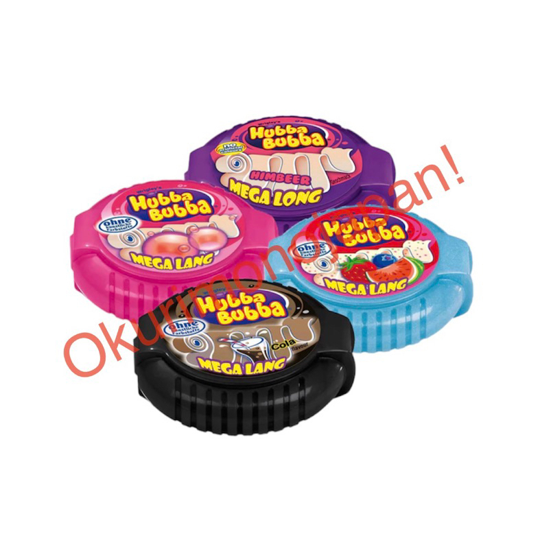 hubba bubba หมากฝรั่งสก้อตเทป ของแท้จากเยอรมัน🇩🇪พร้อมส่ง | Shopee Thailand