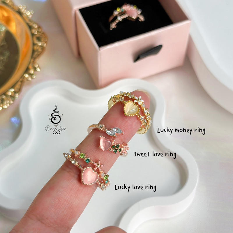 ผ่านพิธี-แหวน14k-แหวนมูขอพรความรัก-การเงิน-การงาน-แหวนหิน-cat-eye