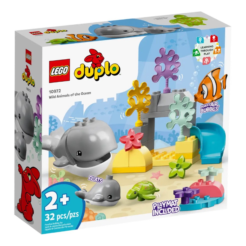lego-duplo-10972-wild-animals-of-the-ocean-เลโก้ใหม่-ของแท้-กล่องสวย-พร้อมส่ง