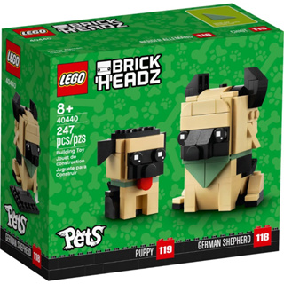 LEGO® BrickHeadz 40440 German Shepherd - เลโก้ใหม่ ของแท้ 💯% กล่องสวย พร้อมส่ง