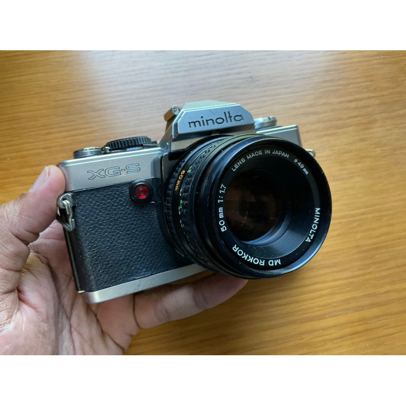 กล้องฟิล์มminolta-xg-s-amp-minolta-md-50mm-f1-7