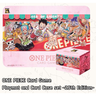One Piece Card Game : Playmat and Card Case set -25th Edition-