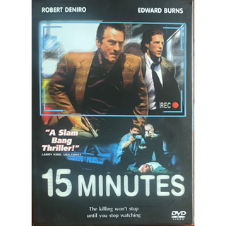 15 Minutes (2001, DVD)/คู่อำมหิต ฆ่าออกทีวี (ดีวีดี)