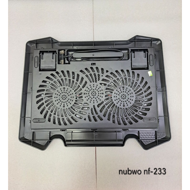 cooler-pad-nubwo-nf-233-พัดลมรองโน๊ตบุ๊ค-พัดลมระบายความร้อน-ลดราคา