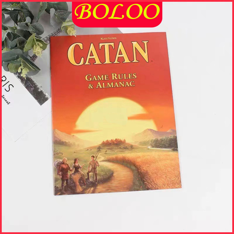 เกมการ์ด-catan-english-version-catan-เหมาะสำหรับผู้ใหญ่-5-6-คน-ครอบครัว-สันทนาการ-ปาร์ตี้-เกมกระดาน