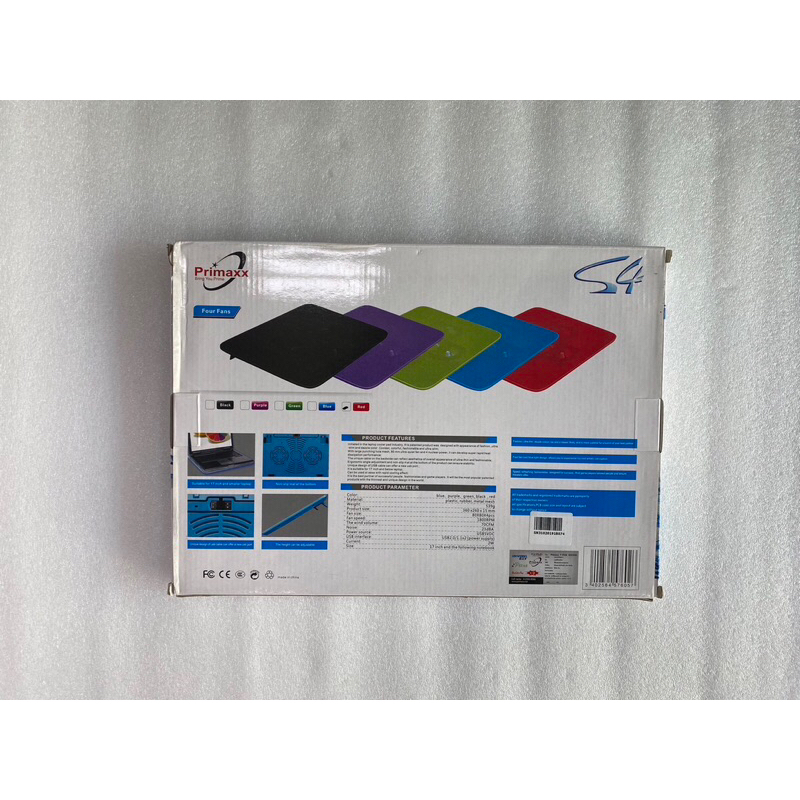 cooling-pad-primaxx-s4-พัดลมรองโน๊ตบุ๊คระบายความร้อน-ลดราคา