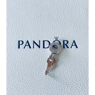 Pandora แท้💯% ติ้งชาร์ม ลูกกุญแจ 2 tones
