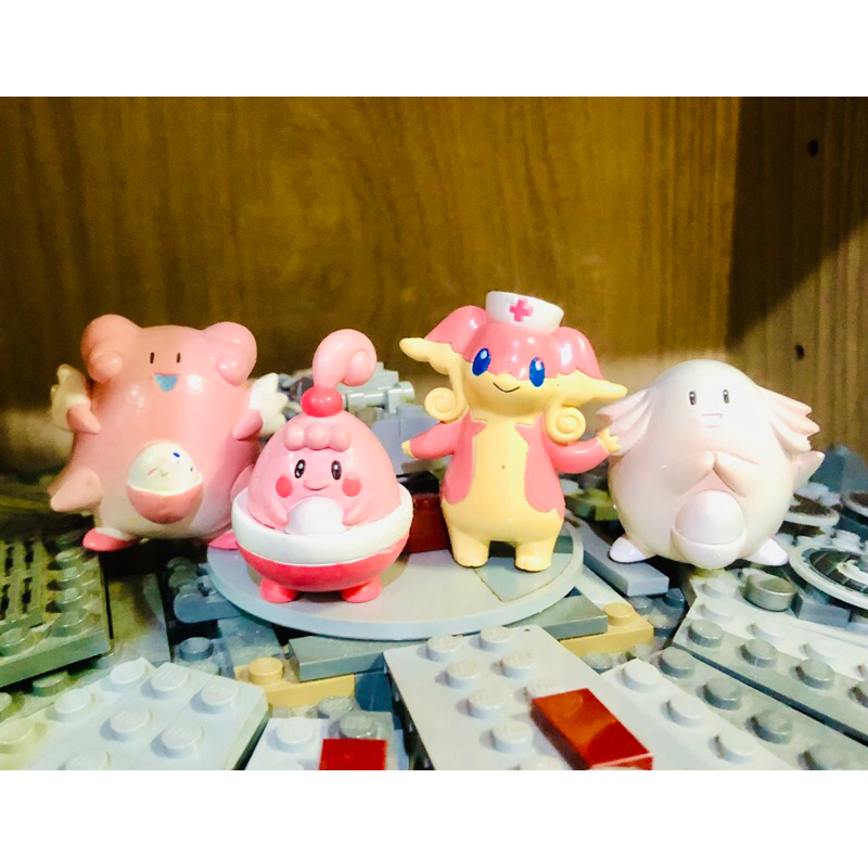 happiny-chansey-blissey-audino-pokemon-monster-nintendo-tomy-collection-figure-โปเกม่อน