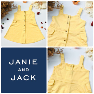 Janie and Jack “Sweet yellow ponte dress”