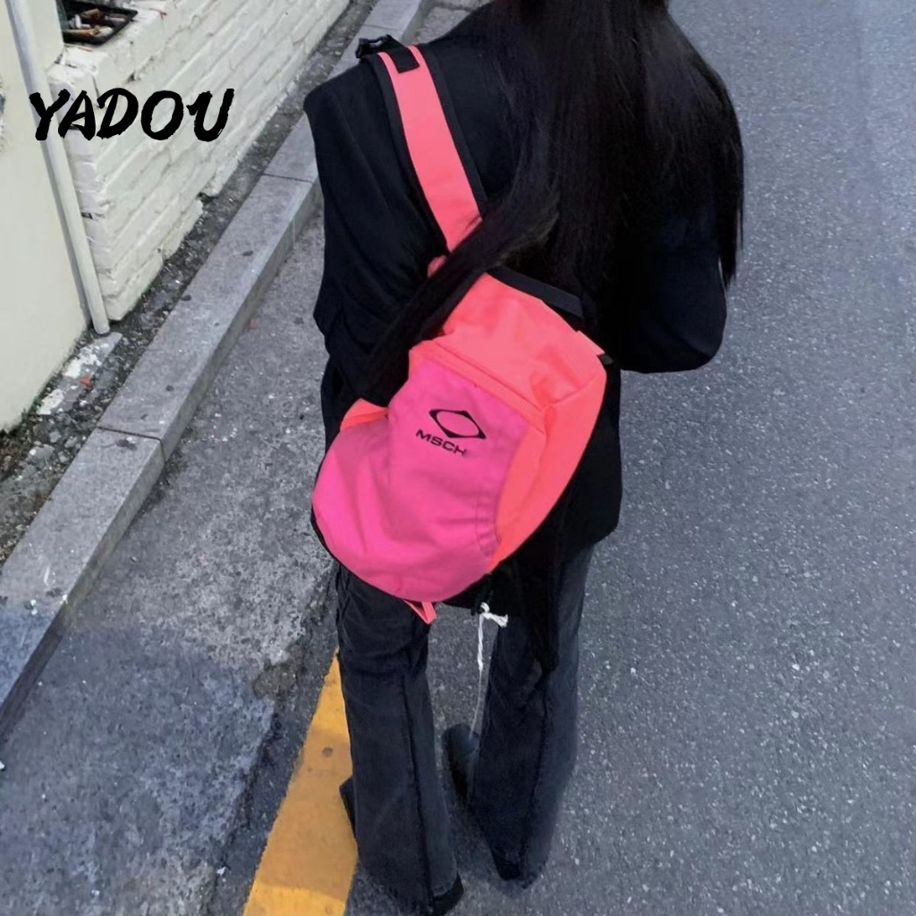 yadou-เทรนด์เกาหลี-กระเป๋าสะพายหลังแบบสบาย-ๆ-เย็บกระเป๋าคอมพิวเตอร์ตารางเพชรสำหรับเด็กชายและเด็กหญิง