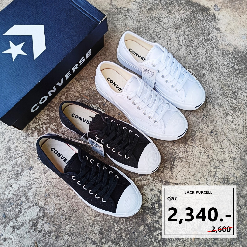 รองเท้าผ้าใบ-แจ๊ค-converse-รุ่น-jack-purcell-cotton-ox-รหัส-16-4056cbk-16-4057cww