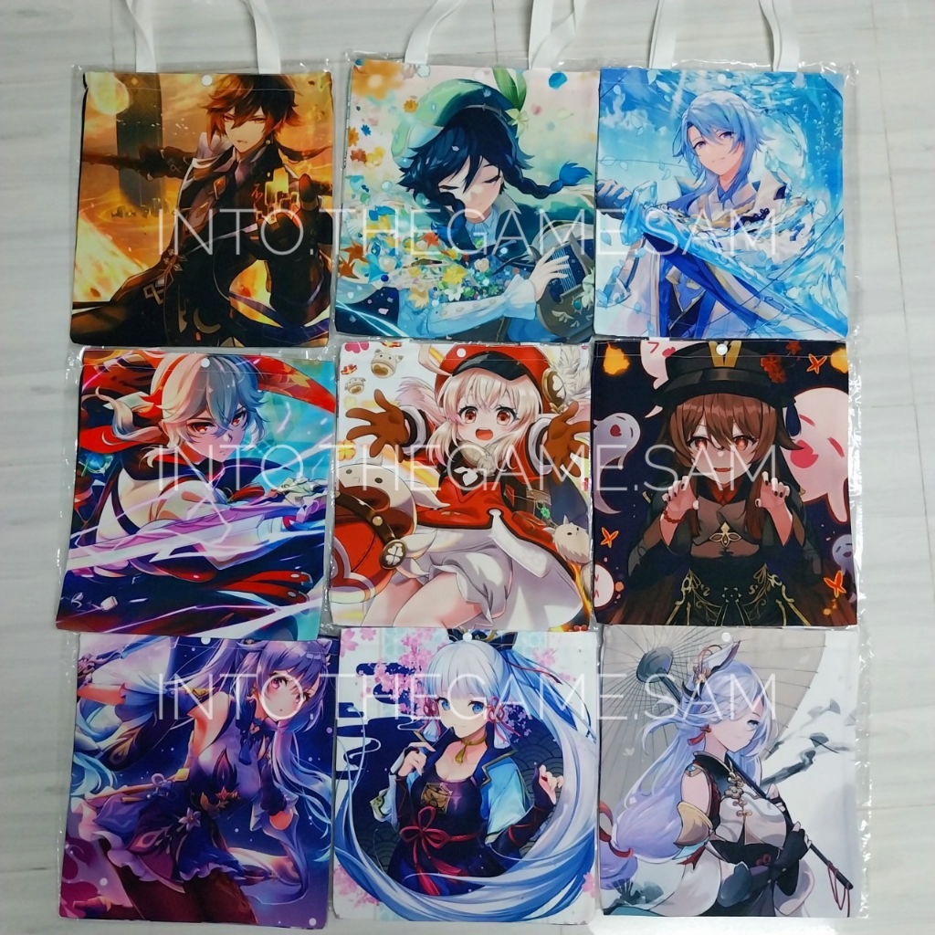 พร้อมส่ง-ถุงผ้า-genshin-impact-แบบ-3-สินค้า-fan-made-ต้องการภาพเพิ่มเติมทักร้านค้าเข้ามาได้เลยจ้า