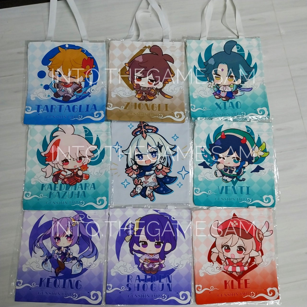 พร้อมส่ง-ถุงผ้า-genshin-impact-ลาย-sd-chibi-สินค้า-fan-made-ต้องการภาพเพิ่มเติมทักร้านค้าเข้ามาได้เลยจ้า