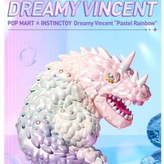 ❣️[Ready to ship : Figurine พร้อมส่ง] ❣️🌟POP MART X INSTINCTOY Dreamy Vincent "Pastel Rainbow" Figurine Actio