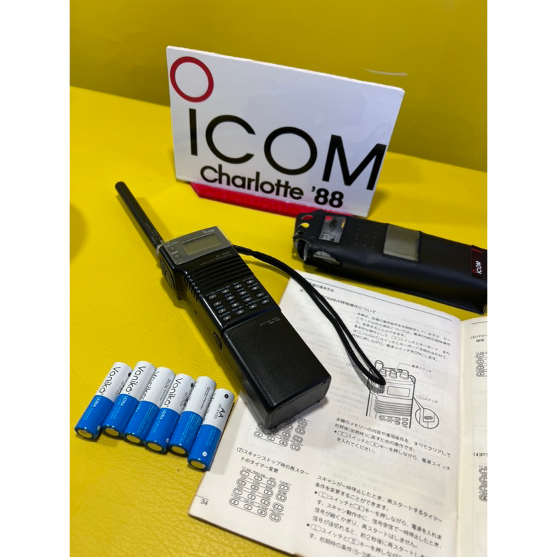 รุ่นเก่าคลาสสิคนำเข้าจากญี่ปุ่น วิทยุญี่ปุ่น ยุค90 icom ic-2ST รุ่นเก่า ...