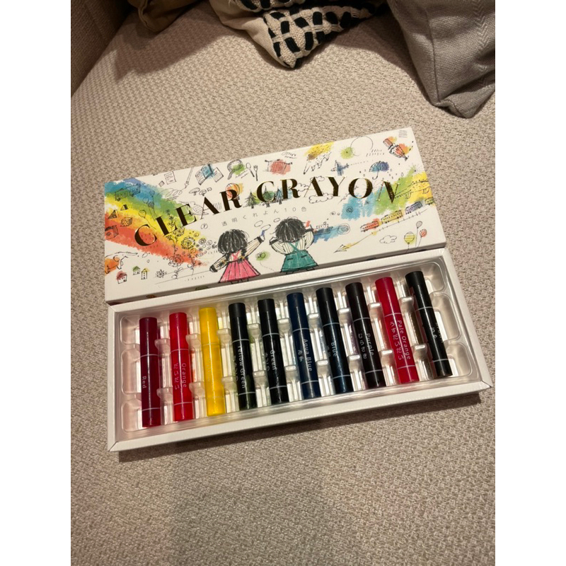 KOKUYO transparency crayons 10 colors Shopee Thailand