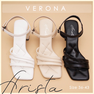 Arista ( 🇹🇭 Ready to ship) รองเท้าส้นสูง รัดข้อเท้า มินิมอล สไตล์เกาหลี รุ่น Verona ( ART-047 )