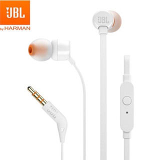 JBL T110 หูฟังอินเอียร์ 3.5mm พร้อมไมค์ รับประกัน60วัน earbuds