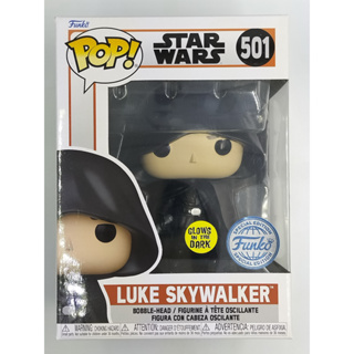 Funko Pop Star Wars The Mandalorian - Luke Skywalker [ เรืองแสง ] #501