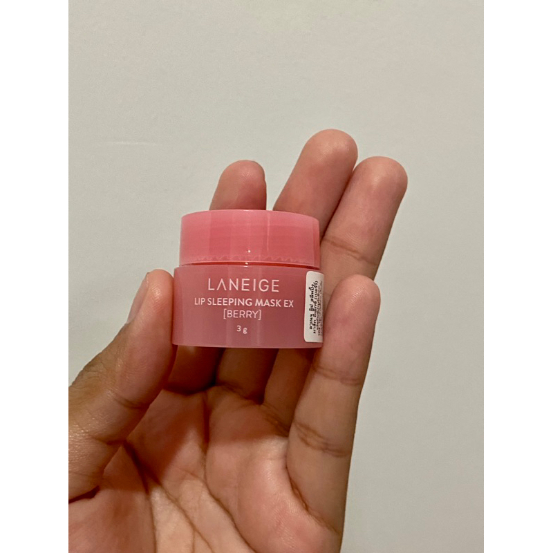 พร้อมส่ง-laneige-lip-sleeping-mask-ex-3-g-berryของแท้100