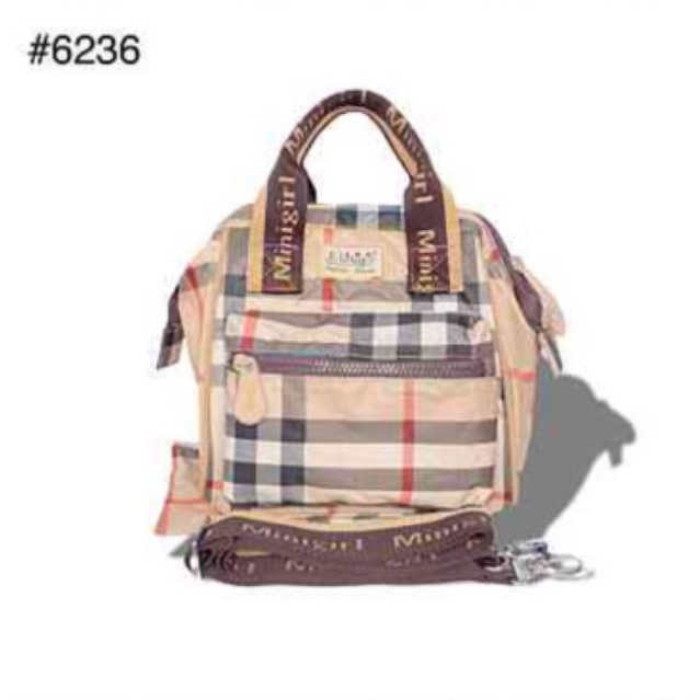 กระเป๋าผ้ากันน้ำ-minigirl-มีโครง-คล้ายทรงอเนลโล-no-6236