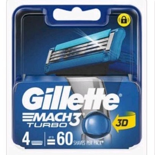 สินค้า Gillette Mach3 TURBO 3D ใบมีดโกน