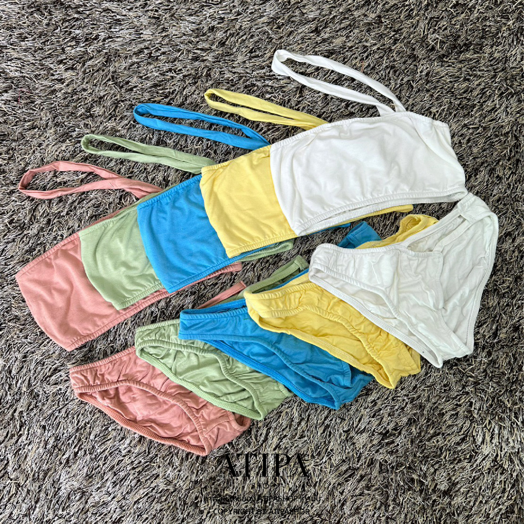 atipashop-rayon-hannah-bikini-บิกีนี-เซ็ทบิกีนี-2-ชิ้น-เสื้อ-กางเกง