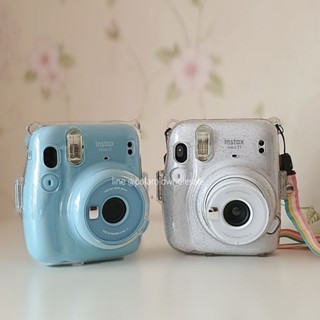 ภาพขนาดย่อของสินค้าพร้อมส่ง เคสใส-กลิตเตอร์ instax mini11