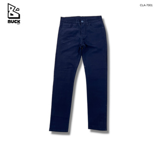 BUCKOFF : รุ่น CLA-7001 กางเกงชิโน่ กางเกงขายาวผู้ชาย ผ้ายืด กางเกงผู้ชาย