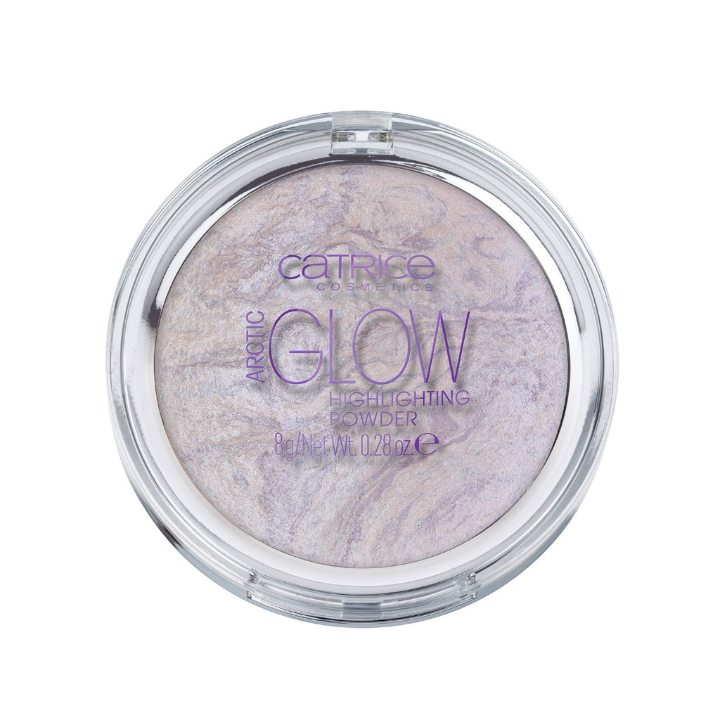 Catrice Highlighter Arctic Glow – Strahlendes Highlight-Puder Für Wangen & Dekolleté, Shade 010