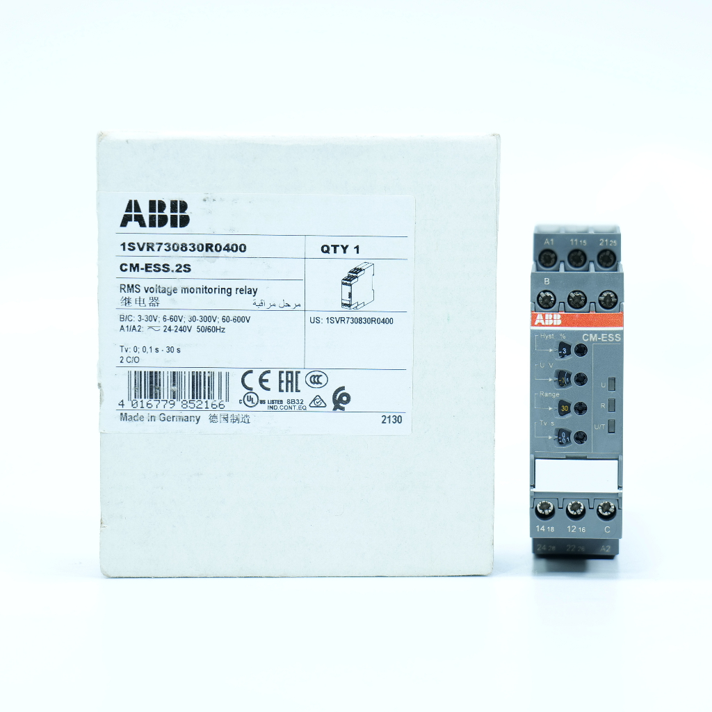 cm-ess-2s-abb-1svr730830r0400-rms-voltage-monitoring-relay-single-phase-monitoring-relay-cm-range