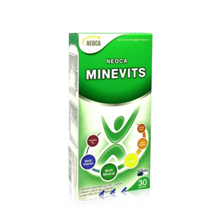 💥EXP 14/9/24💥NEOCA MINEVIT 30 เม็ด/กล่อง บำรุงร่างกาย แข็งแรง สดชื่น 30 แคบซูล (1 กล่อง)