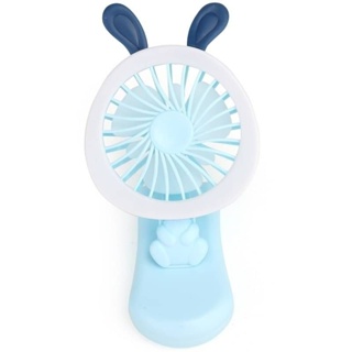 📍Rabbit ears portable fan พัดลมพกพาขาหนีบหัวกระต่าย📍