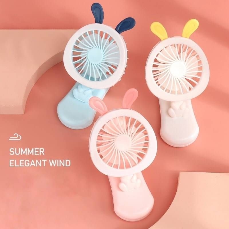 rabbit-ears-portable-fan-พัดลมพกพาขาหนีบหัวกระต่าย