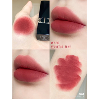 Beauty-Siam แท้ทั้งร้าน !! แบ่งขายลิปสติก DIOR LIPSTICK สี 720 ICONE ขนาด 0.5 กรัม พร้อมแปรงทาลิป