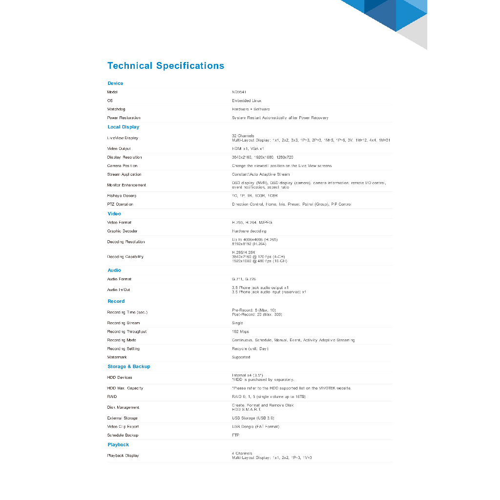 vivotek-embedded-nvr-รุ่น-nd9541-ประกันศูนย์-3-ปี-สามารถออกใบกำกับภาษีได้