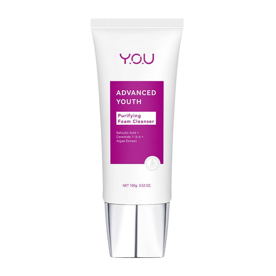 y-o-u-advanced-youth-purifying-foam-cleanser-โฟมล้างหน้าขัดผิวอย่างอ่อนโยน-ช่วยผลัดเซลล์ผิวอย่างอ่อนโยน-ลดการอุดตัน