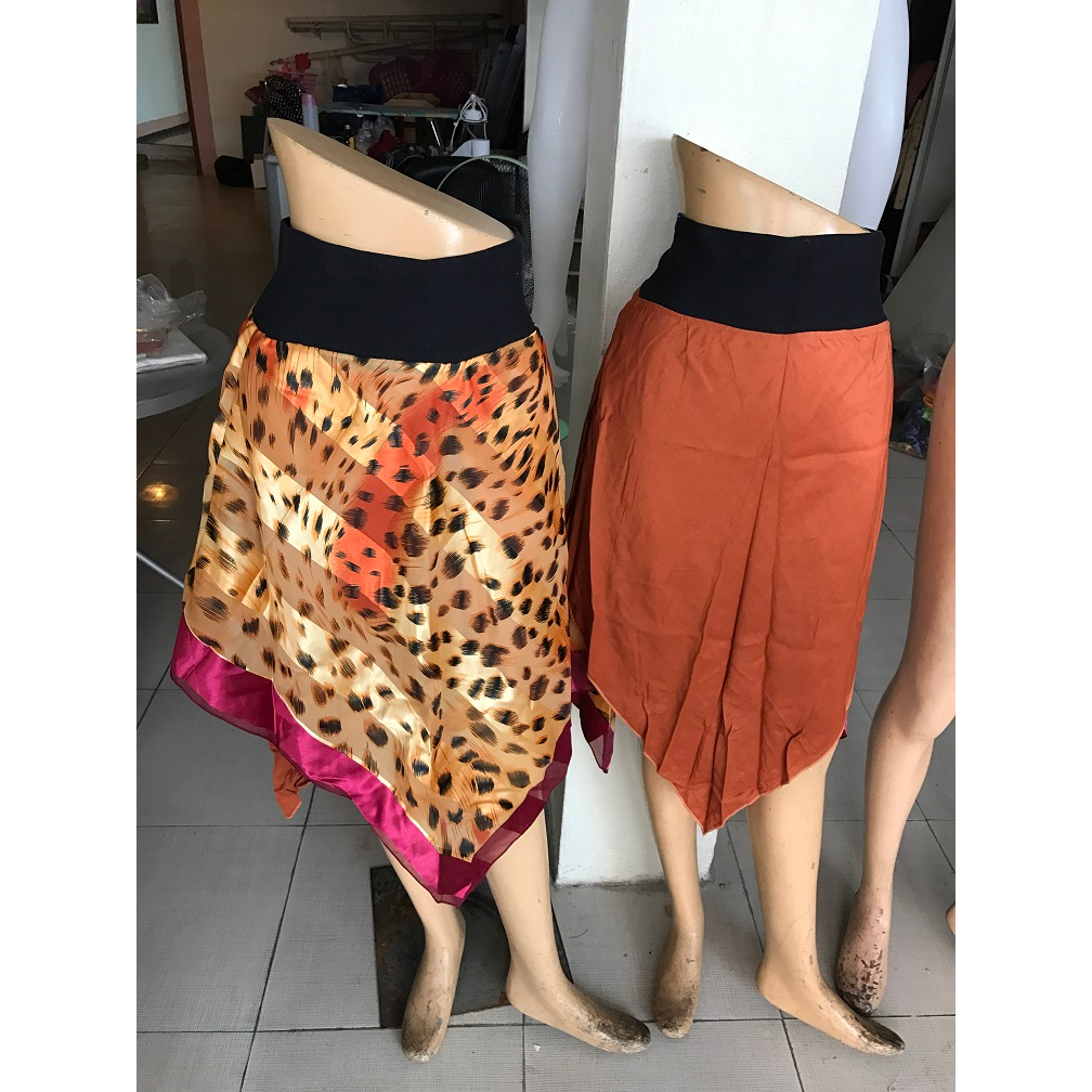 ids005-พร้อมส่ง-กระโปรงขอบยาง-มีซับใน