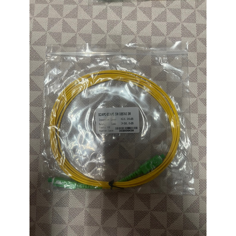 สาย Patchord sc-apc/sc-apc.ขนาด2mm.3M | Shopee Thailand