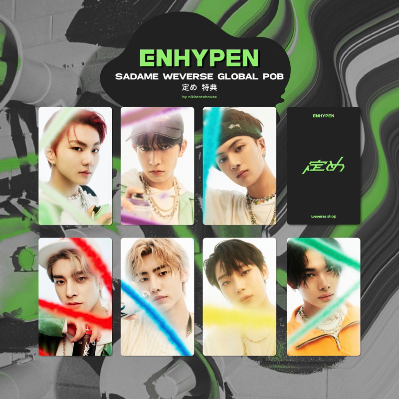 พร้อมส่ง-enhypen-การ์ด-weverse-global-sadame