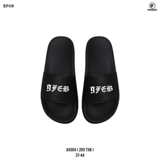 9FEB AX004 slide sandals พร้อมส่ง แถมฟรี TOTE BAG NINEFEB