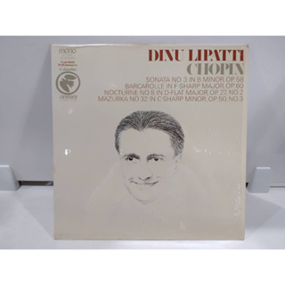 1LP Vinyl Records แผ่นเสียงไวนิล  DINU LIPATTI CHOPIN   (J20A197)