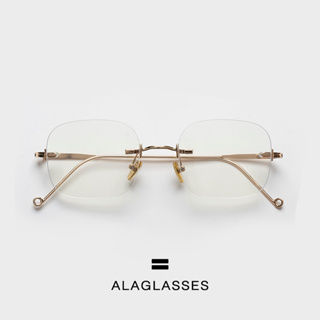 แว่นกรองแสงคอมไร้ขอบ Daisy ทรง rimless glasses มีน้ำหนักเบามาก