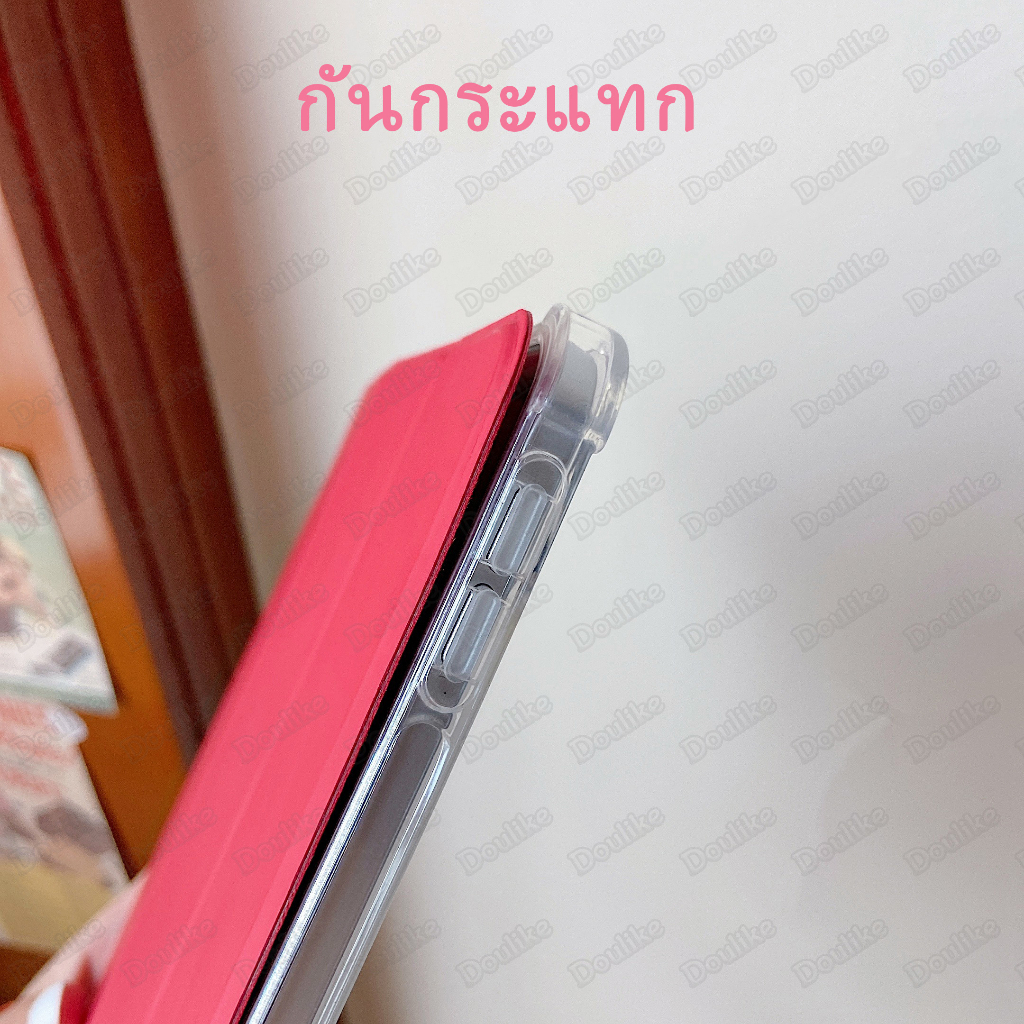 เคสไอแพด-มีที่ใส่ปากกา-พร้อมส่งจากไทย-หลังใส-เคสสำหรับใส่ปากกาได้-เคสสำหรับไอแพด-ipad-gen-10-th-mini-6