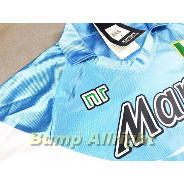 retro-เสื้อฟุตบอลย้อนยุค-vintage-นาโปลี-home-1989-สีฟ้าสุดเท่ห์