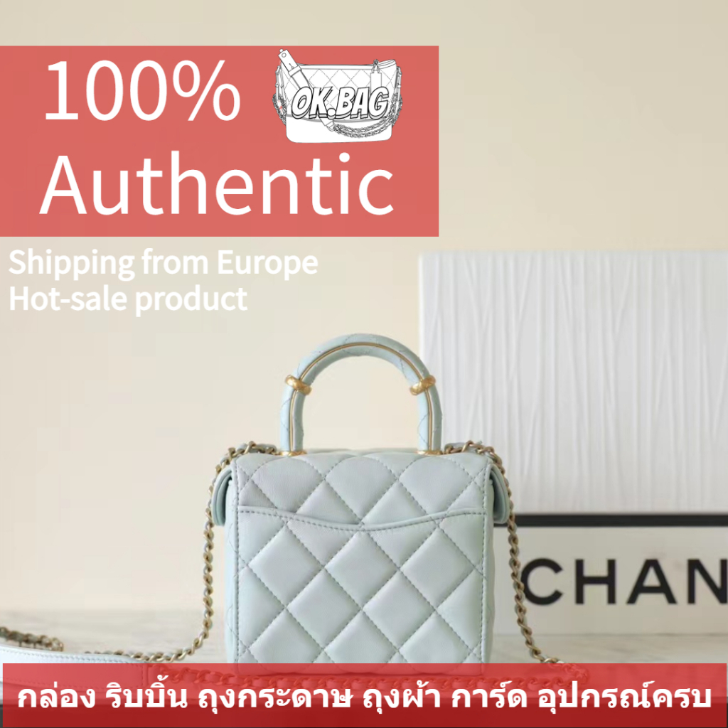 ชาแนล-chanel-23s-sheepskin-makeup-handbag-สุภาพสตรี-กระเป๋าสะพายไหล่